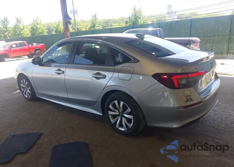 2025 Honda Civic Lx z USA, uszkodzony, nr VIN 2HGFE2F27SH537769